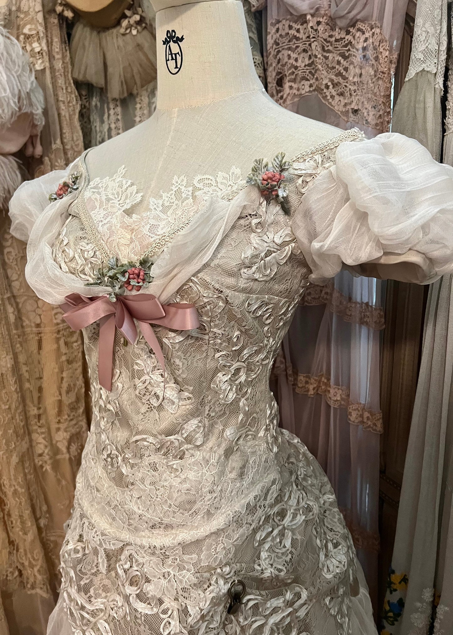 Edwardian dollette corset set