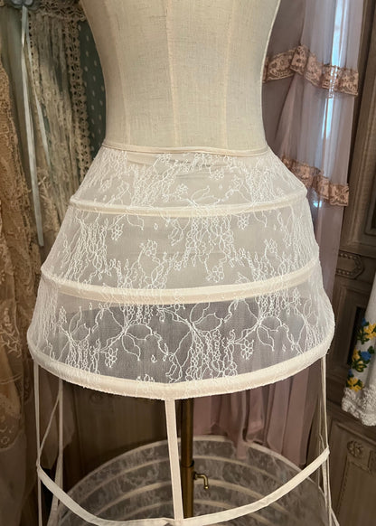 Edwardian dollette skirt / crinoline