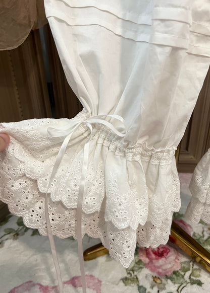 Toile de Jouy corset & bloomers set