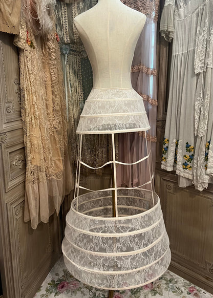 Edwardian dollette skirt / crinoline