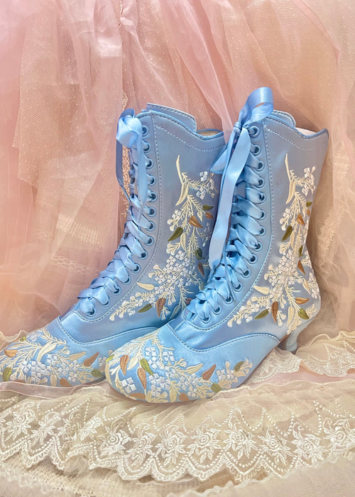 Francois embroidered boots