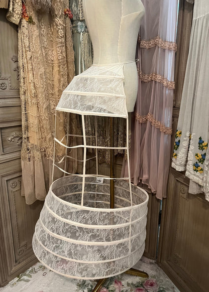 Edwardian dollette skirt / crinoline