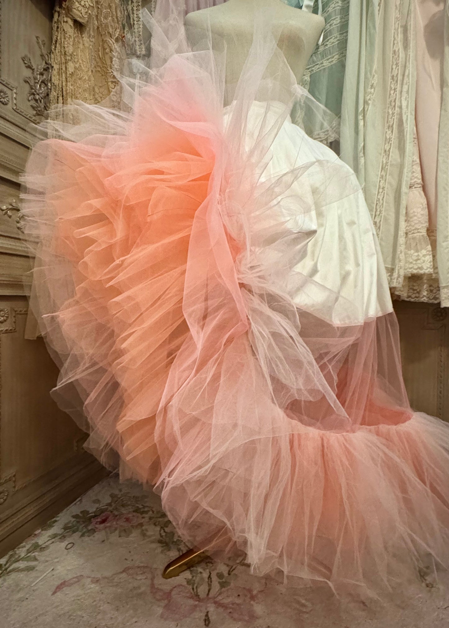 Let them eat cake gown 🎂🎀🦢