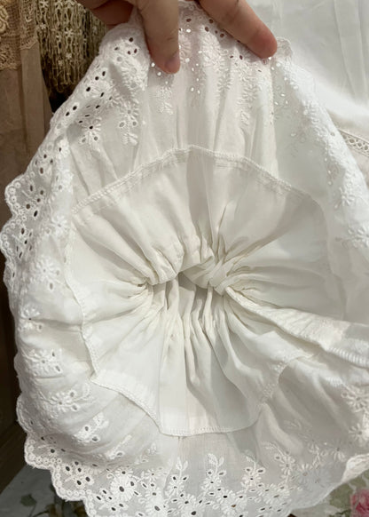 Toile de Jouy corset & bloomers set