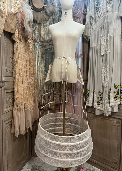 Edwardian dollette skirt / crinoline
