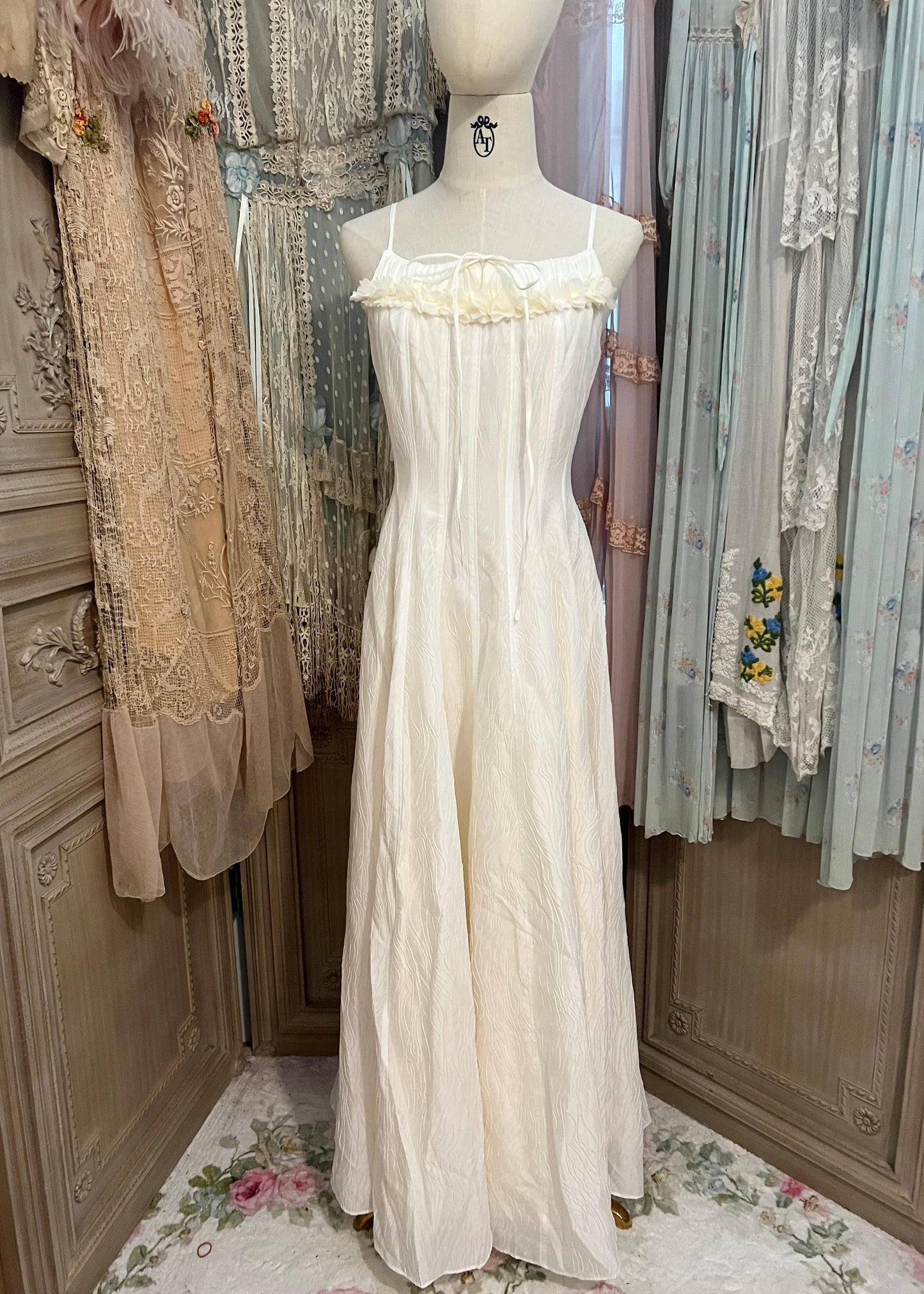 White summery dress