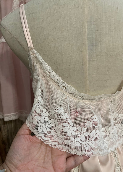 Antique soirée jacket / slip dress set