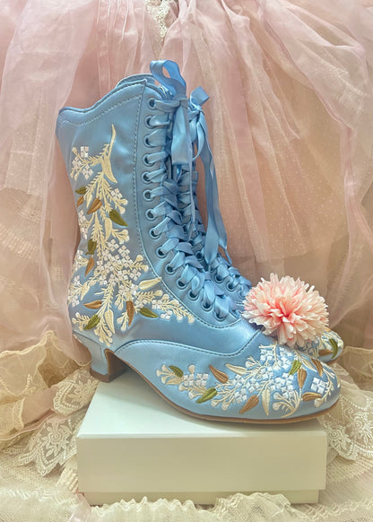 Francois embroidered boots