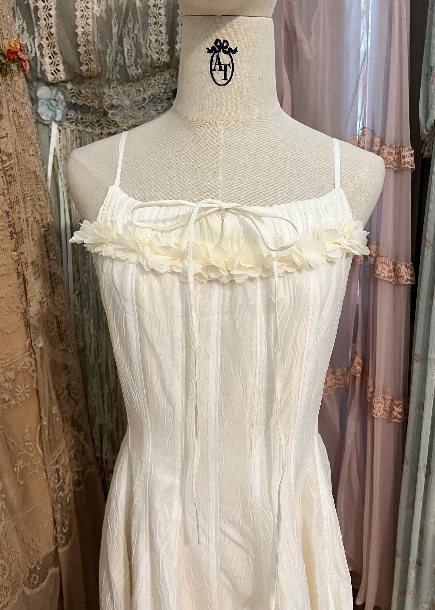 White summery dress