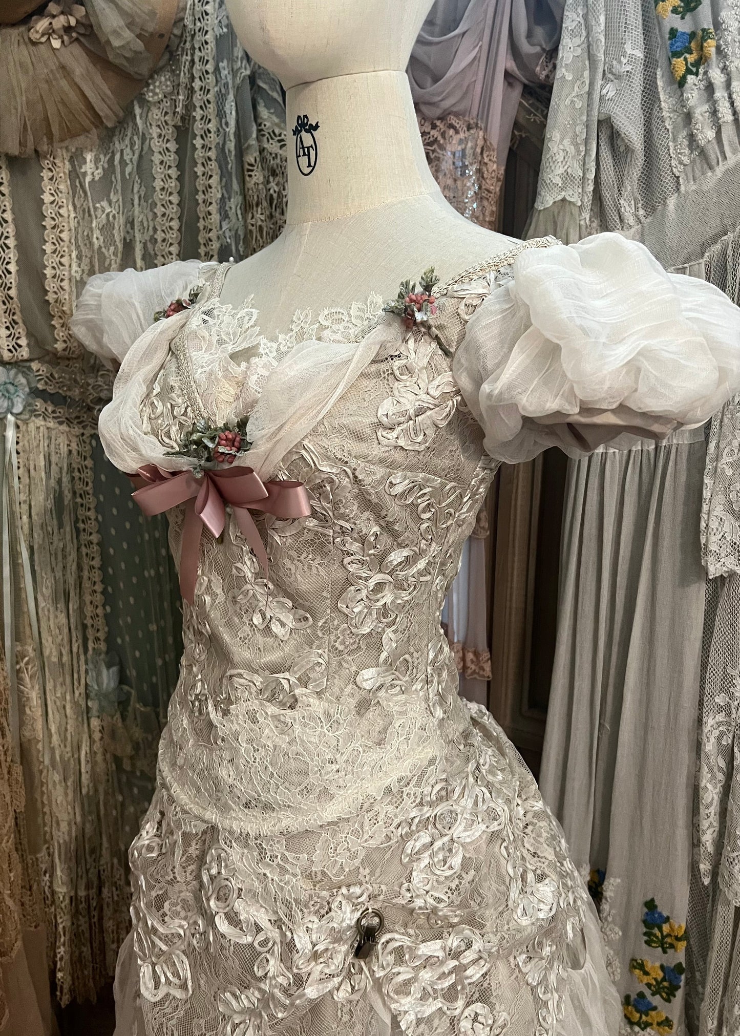 Edwardian dollette corset set