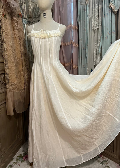 White summery dress