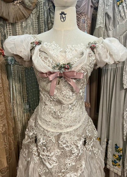 Edwardian dollette corset set