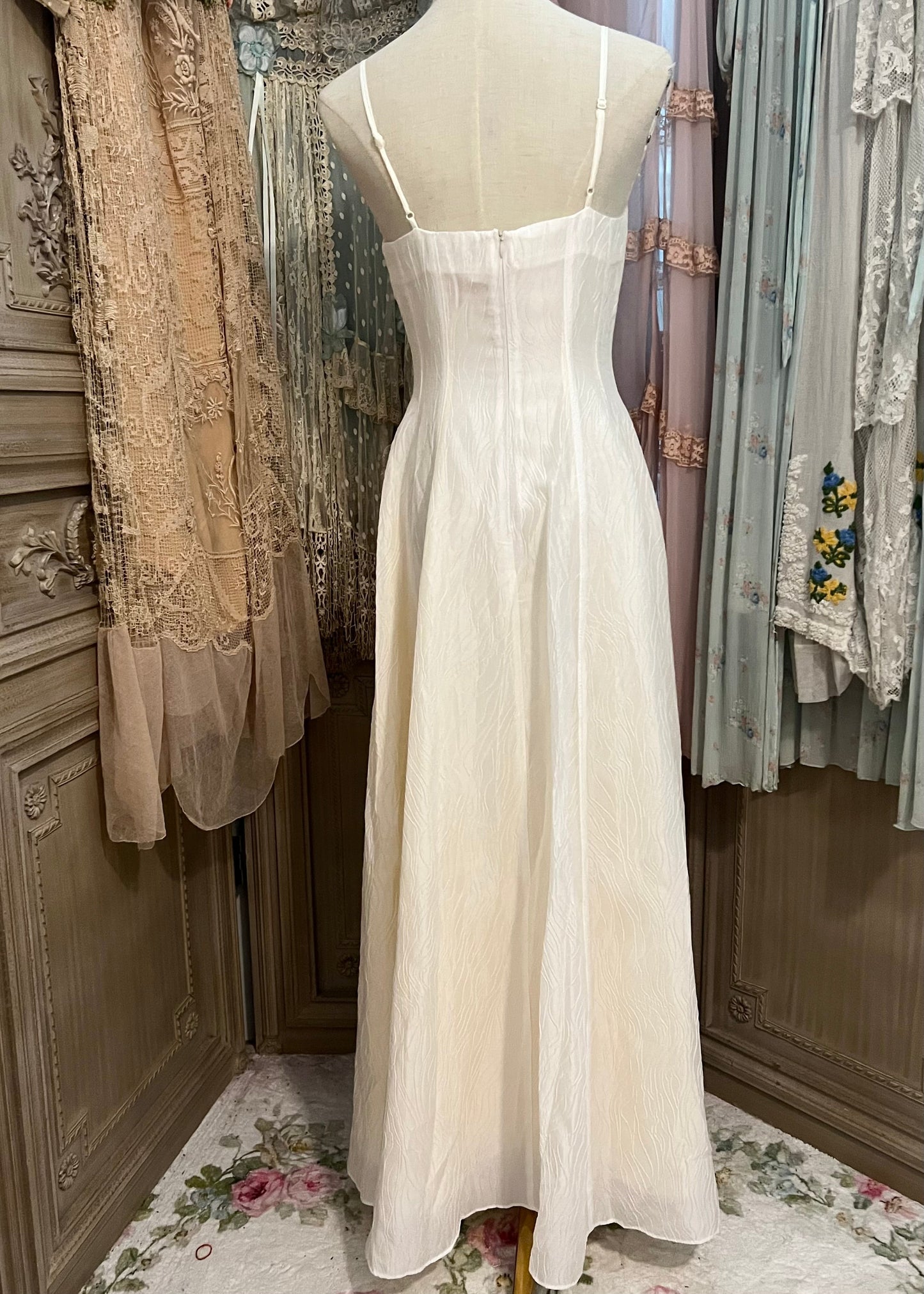 White summery dress