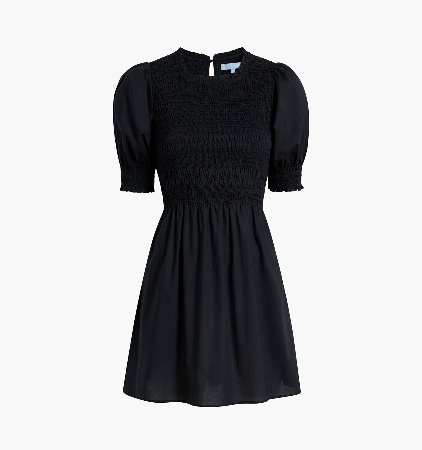 The Vivi Nap Dress - Black Cotton