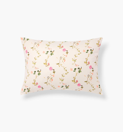 The Perry Lumbar Throw Pillow - Shell Pond Floral