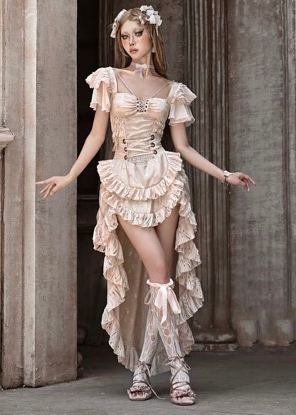 Rococo ballerina ensemble
