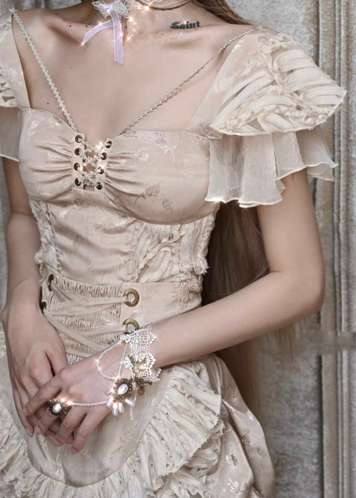 Rococo ballerina ensemble