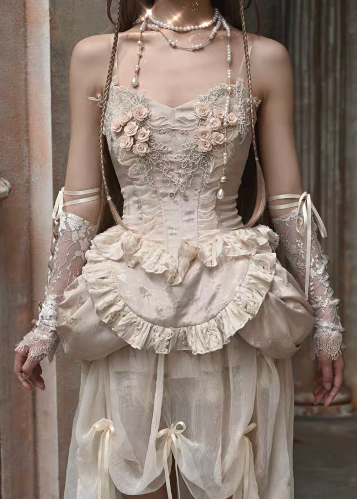 Rococo ballerina corset
