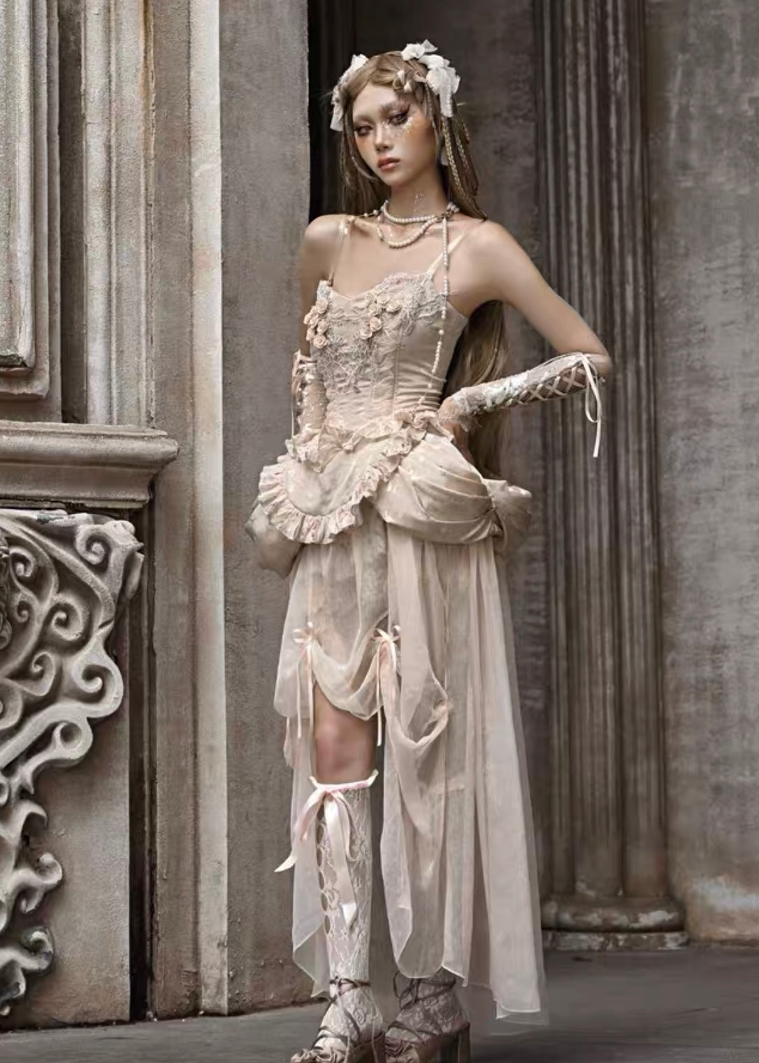 Rococo ballerina corset