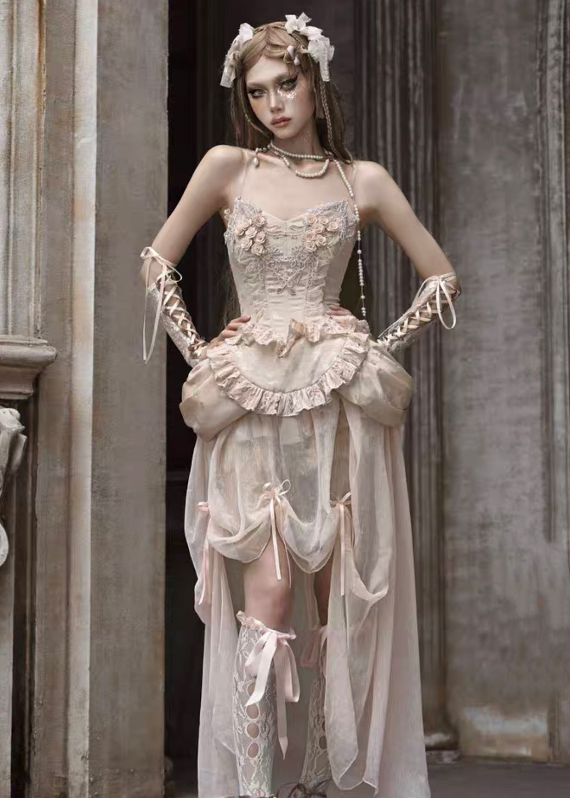 Rococo ballerina corset
