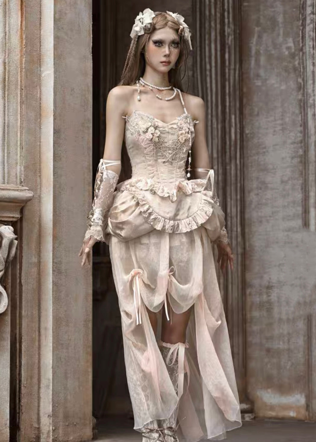 Rococo ballerina corset
