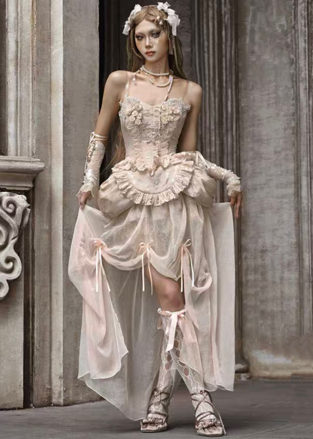 Rococo ballerina corset