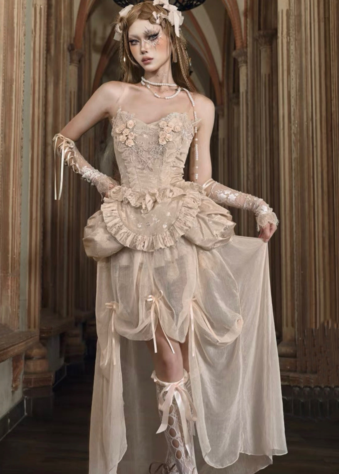 Rococo ballerina corset