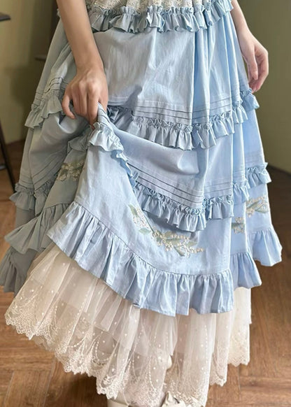 Lace trim petticoat