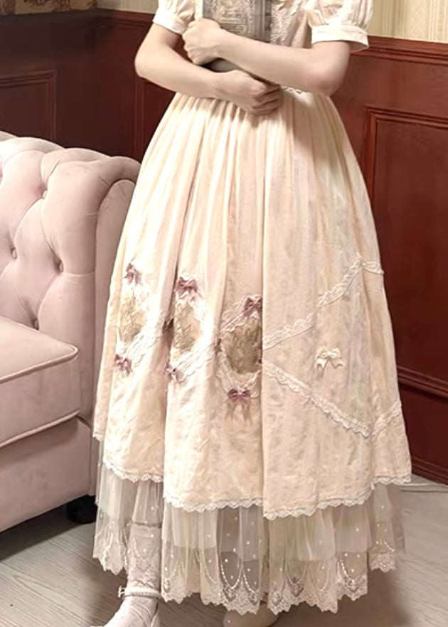Lace trim petticoat