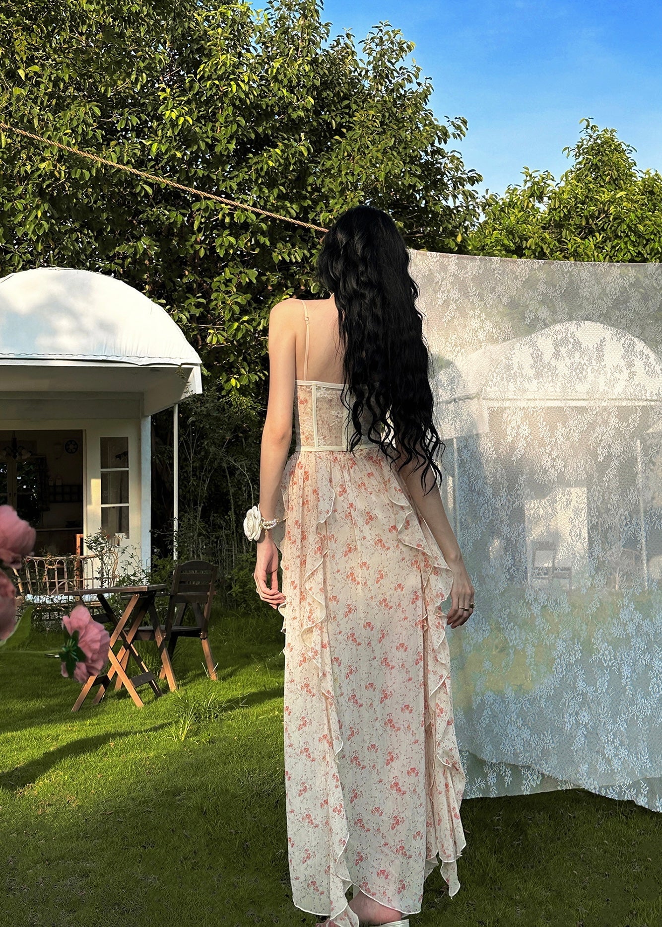 Secret garden dress