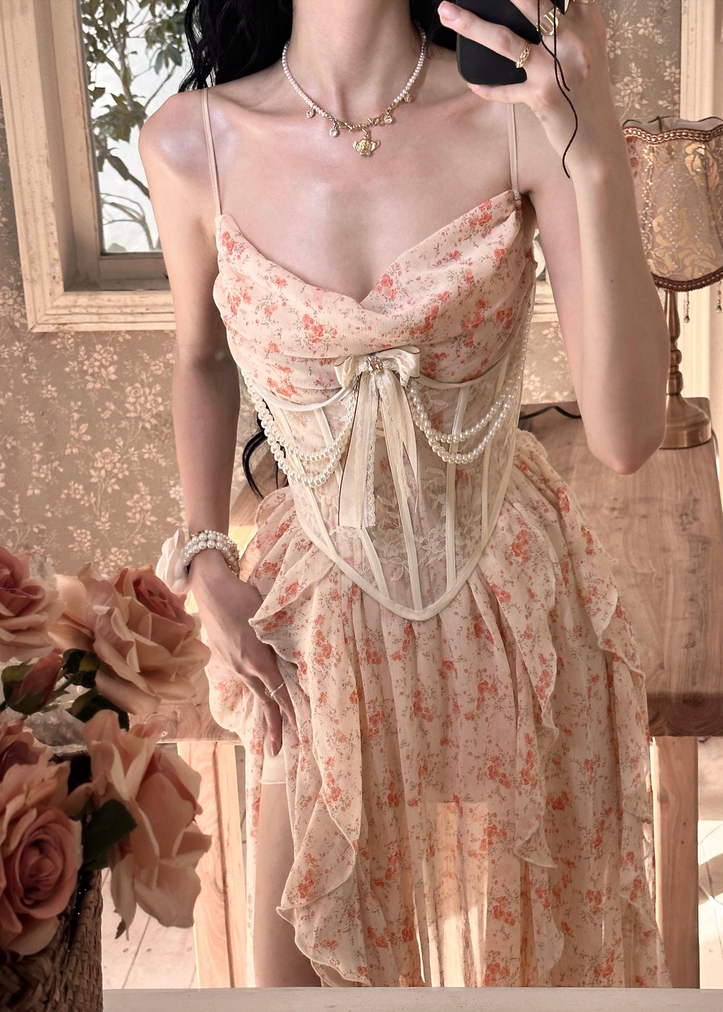 Secret garden dress