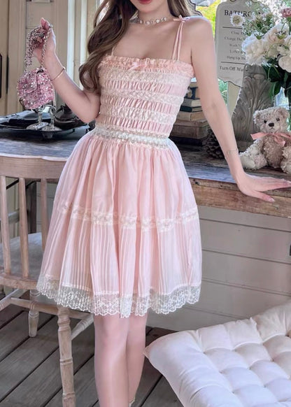 Pink maison dress