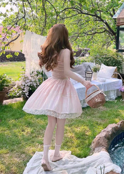 Pink maison dress
