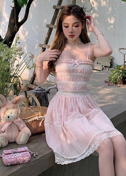 Pink maison dress