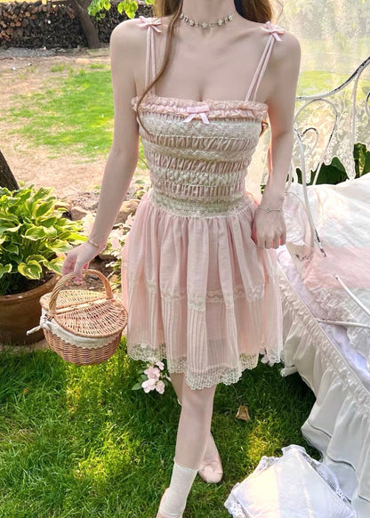 Pink maison dress