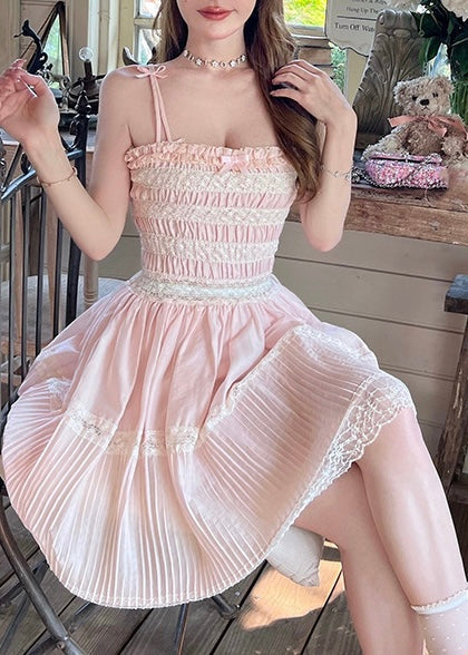 Pink maison dress