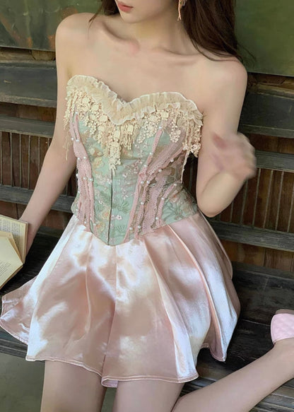 Dewdrop fairy corset