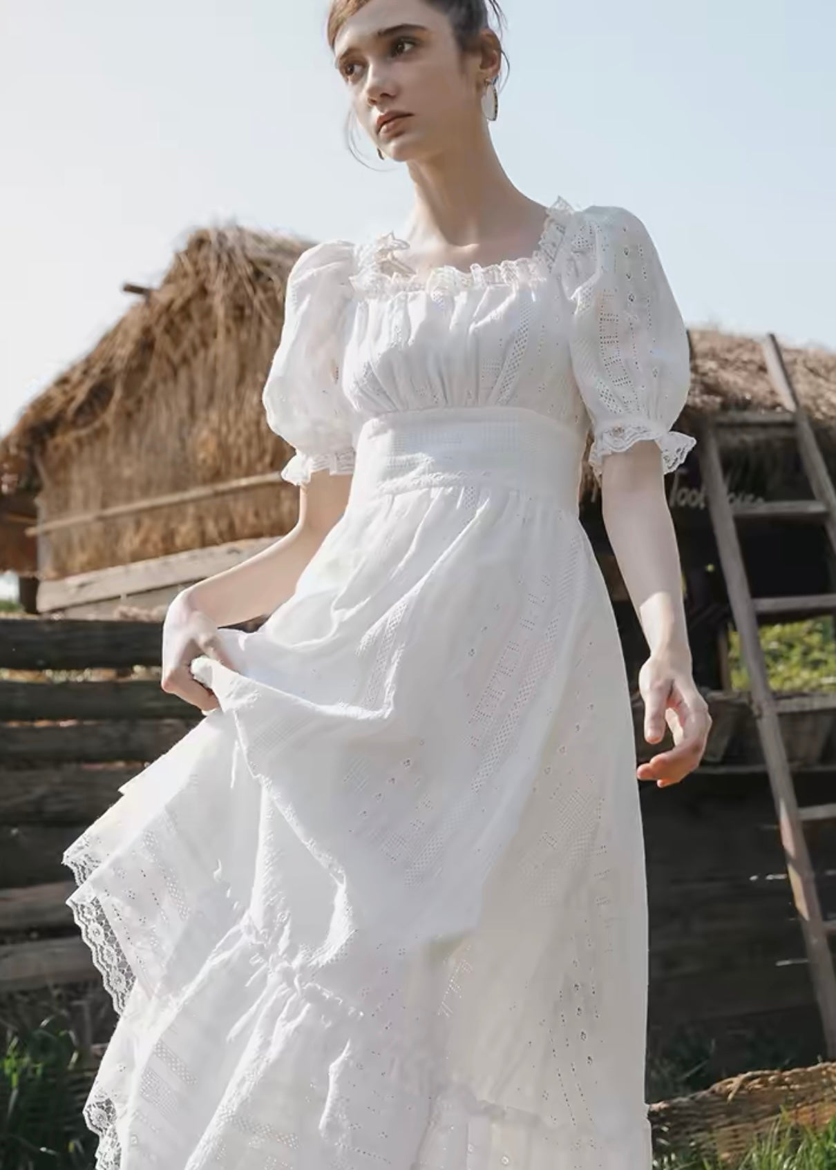 Timeless lawn dress