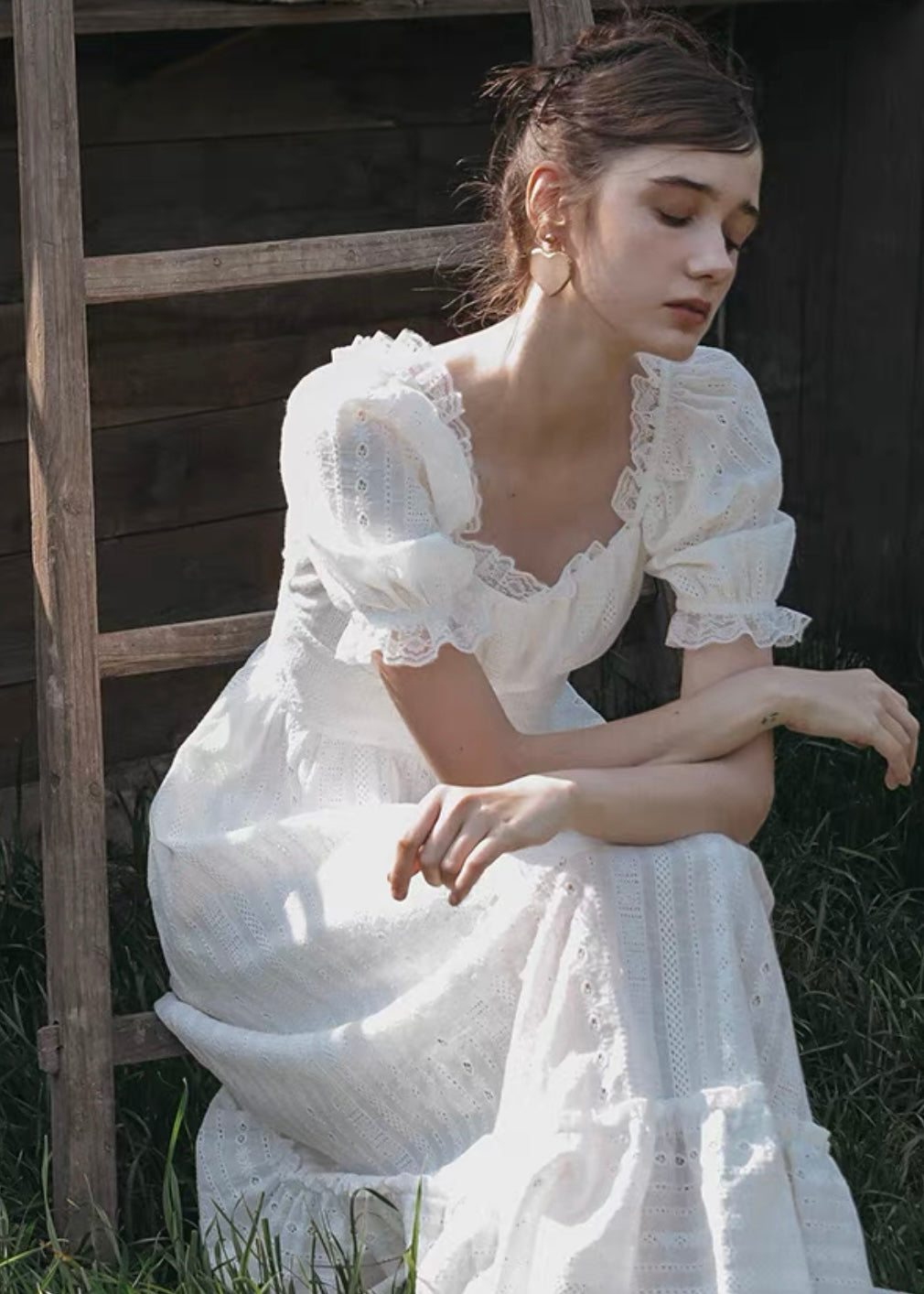 Timeless lawn dress