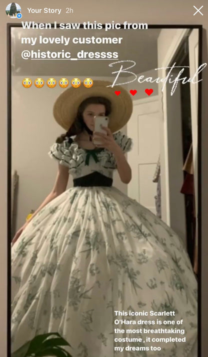 Scarlett O'hara Dress (Custom order)