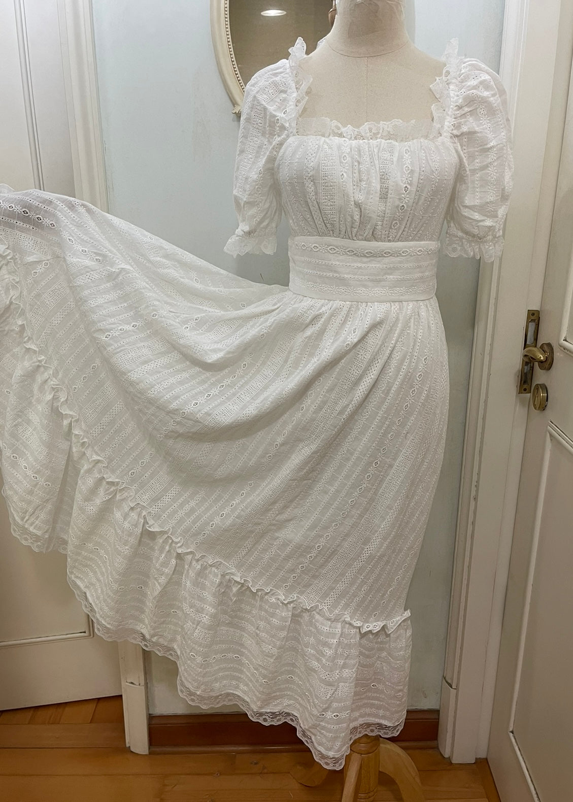Timeless lawn dress