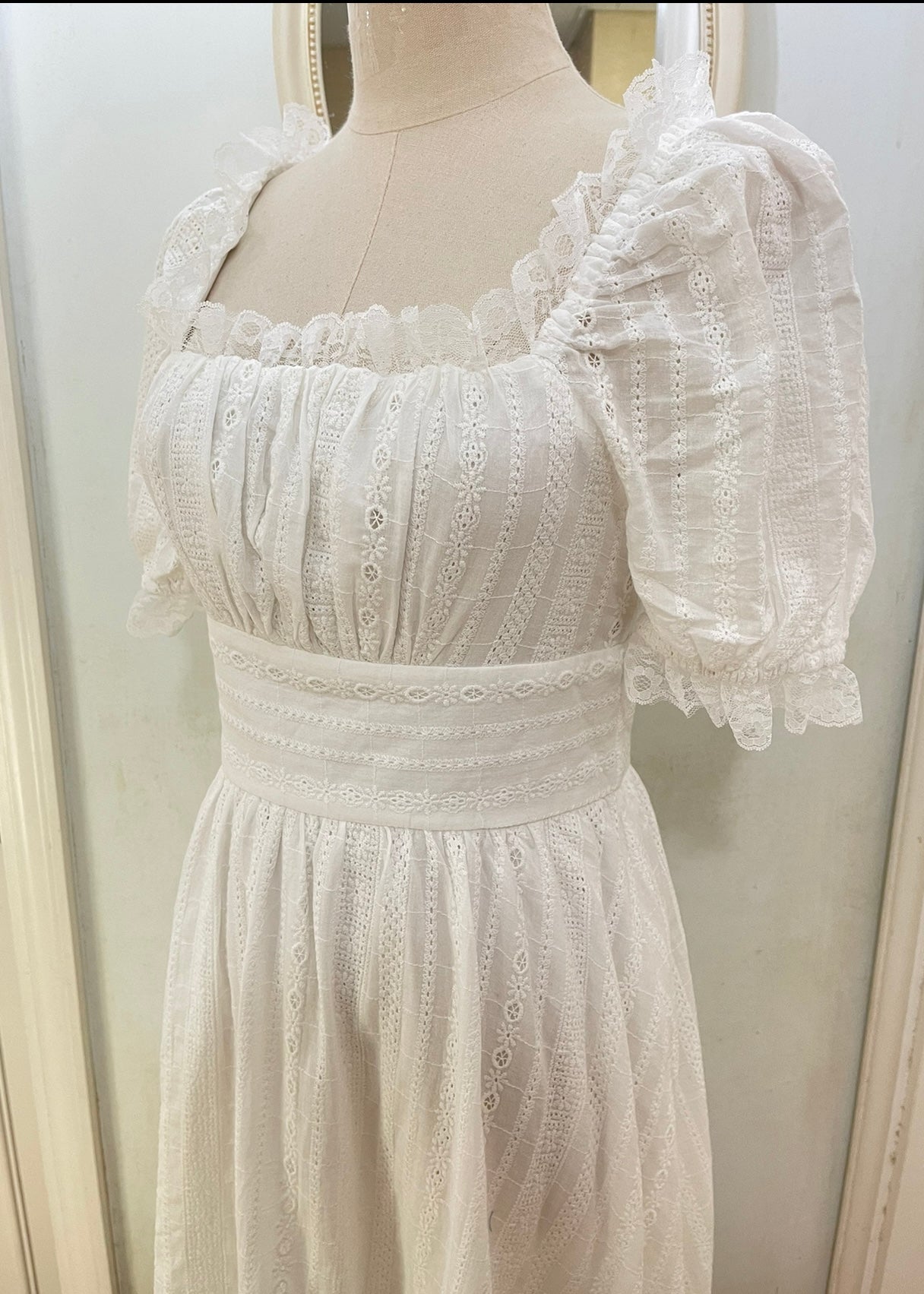 Timeless lawn dress