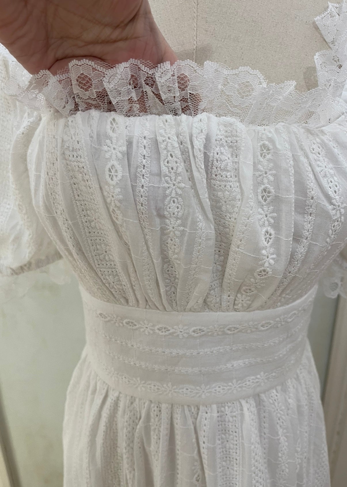 Timeless lawn dress