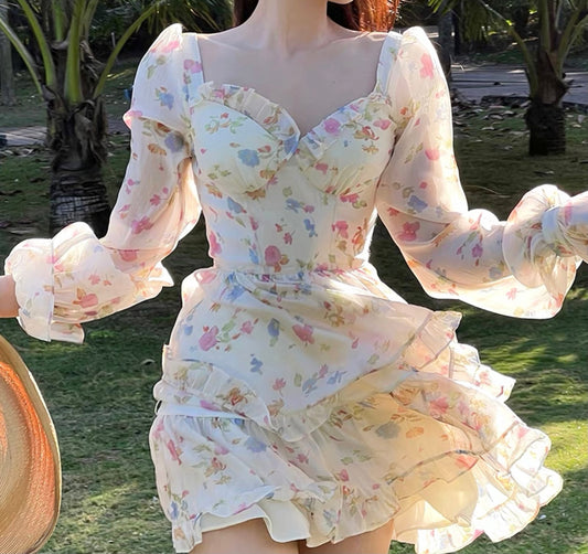 Spring bouquet dress