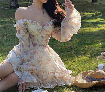 Spring bouquet dress