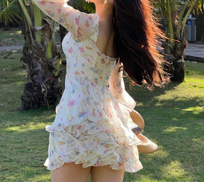 Spring bouquet dress