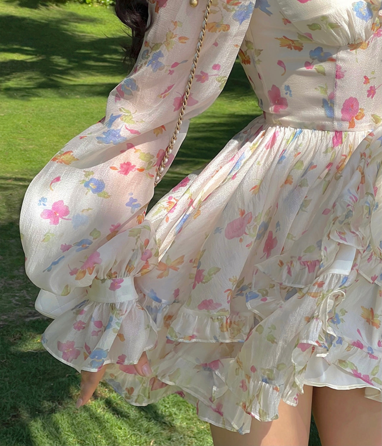 Spring bouquet dress