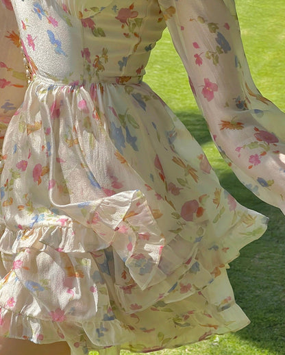 Spring bouquet dress