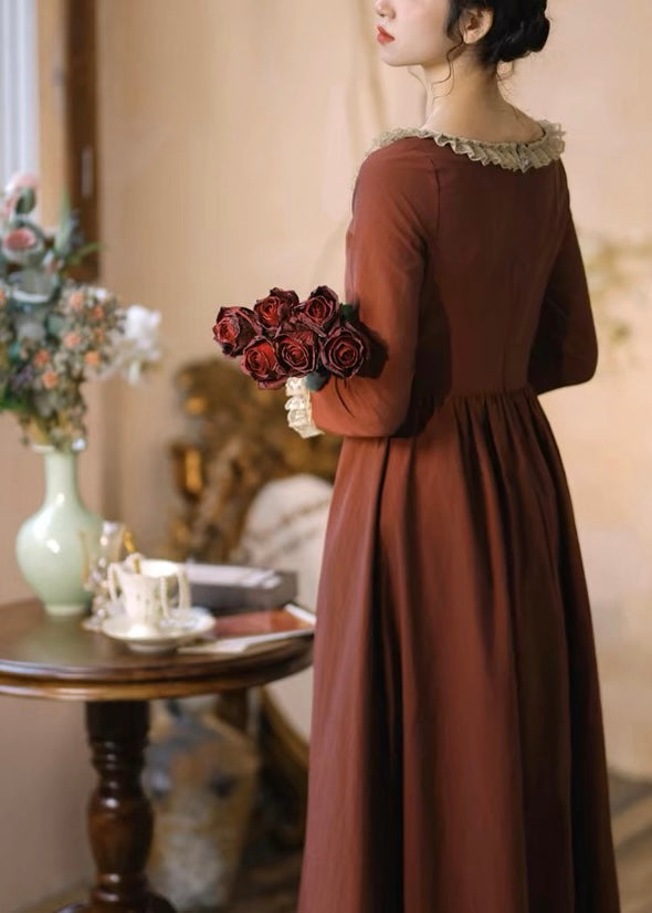Faded roses dress