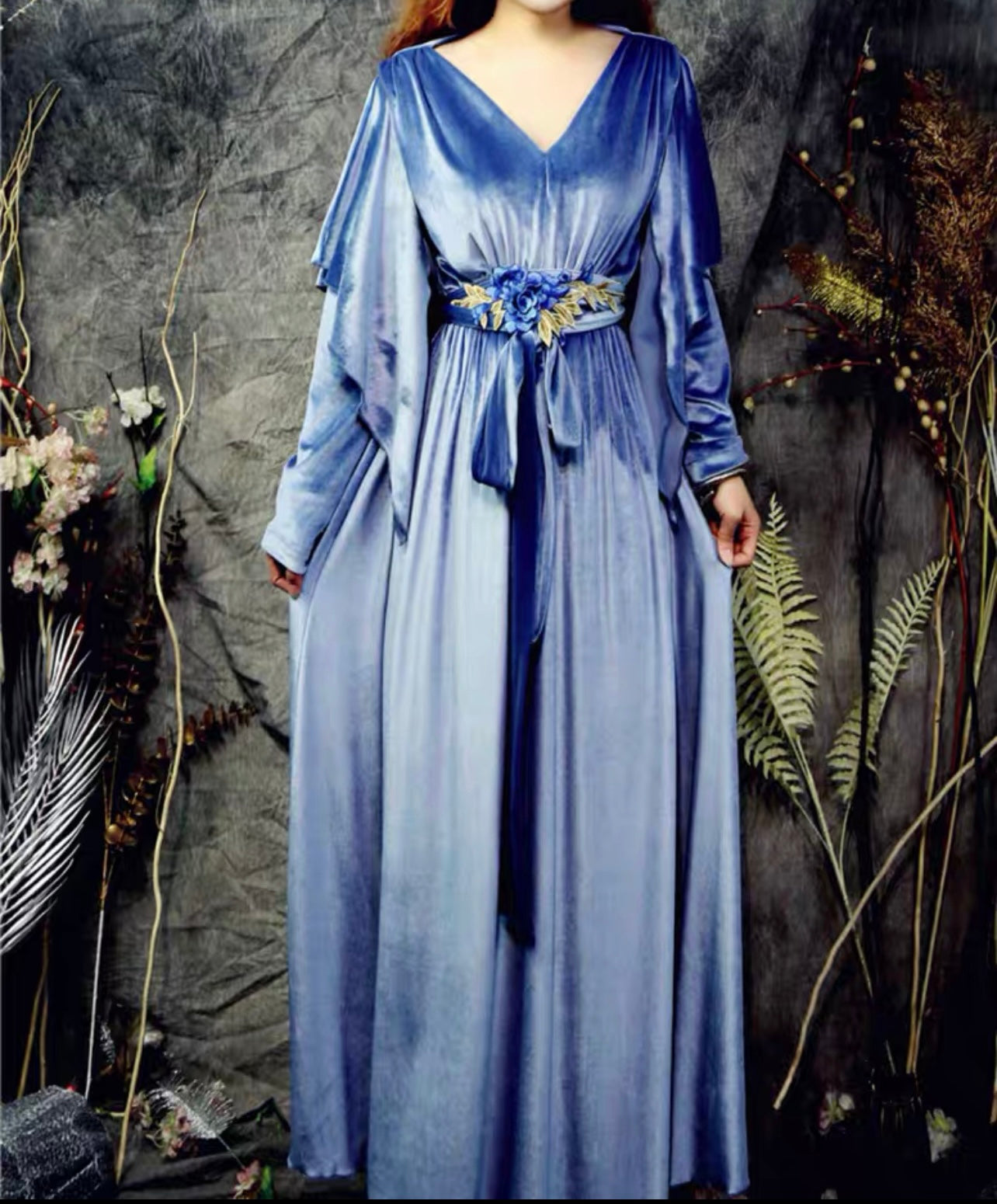 Artemis velvet dress